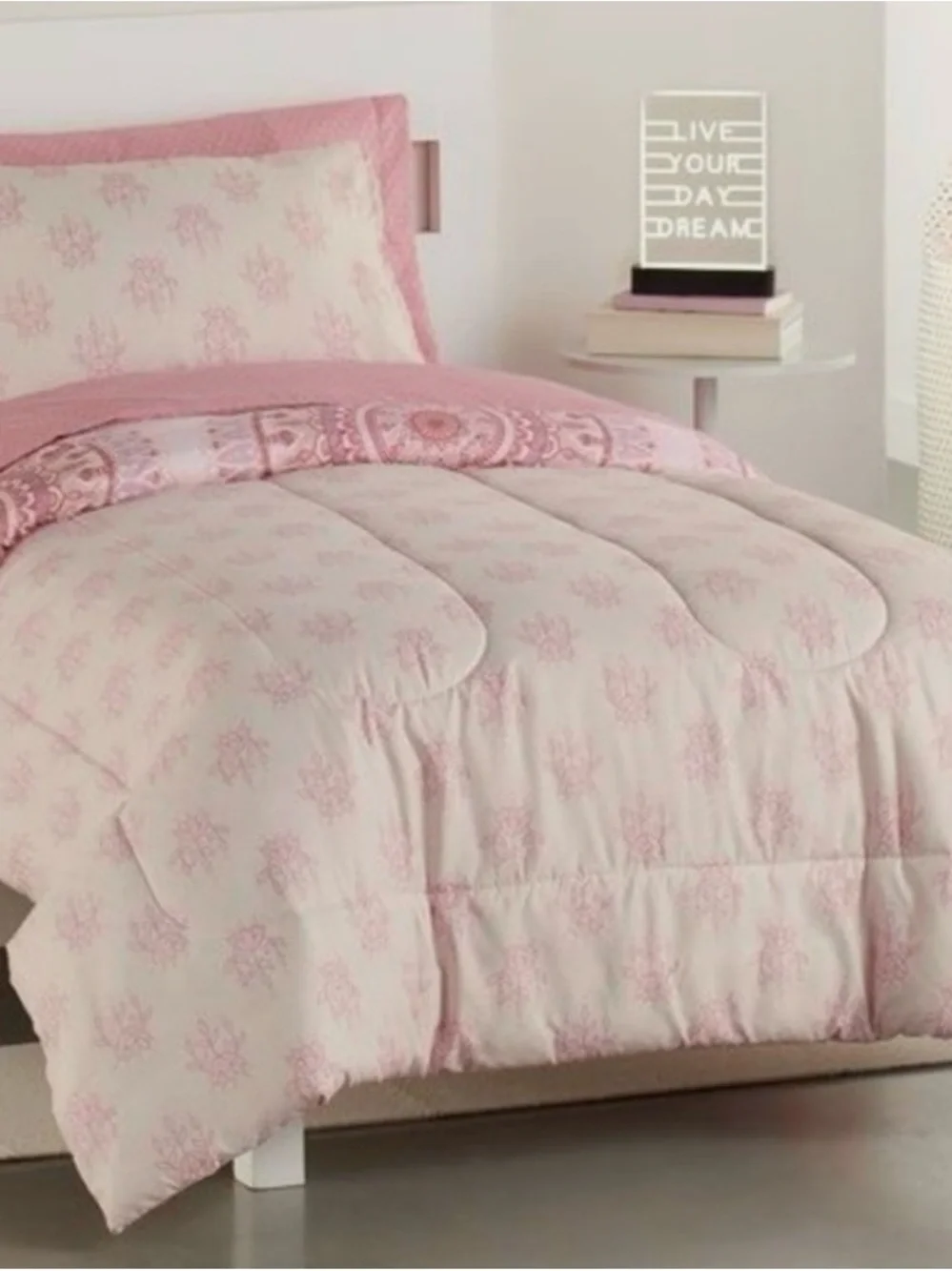 Pink Mandala Comforter Set - Brand: